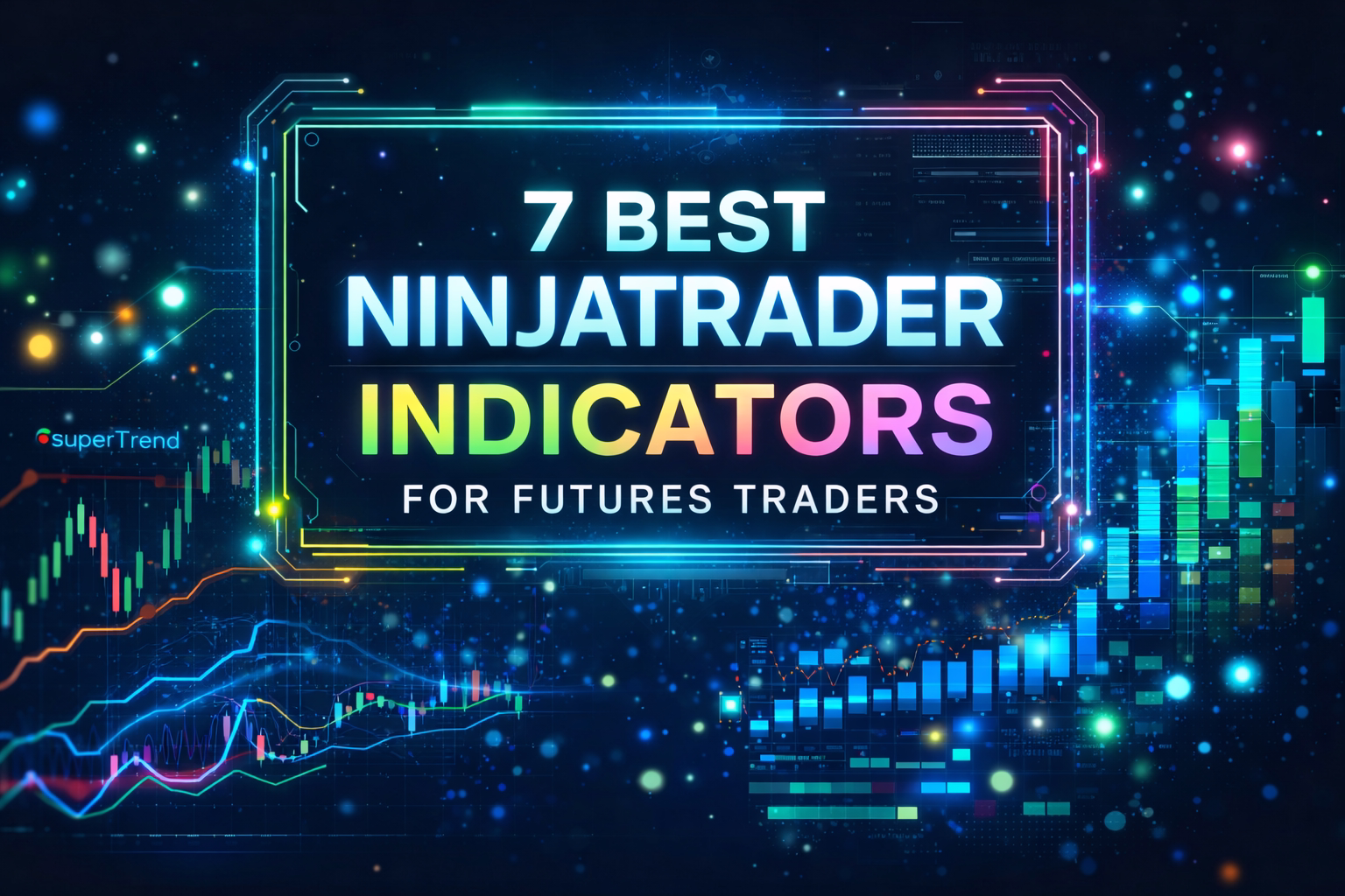 Best NinjaTrader indicators for futures trading with candlestick charts, momentum signals, and technical analysis tools